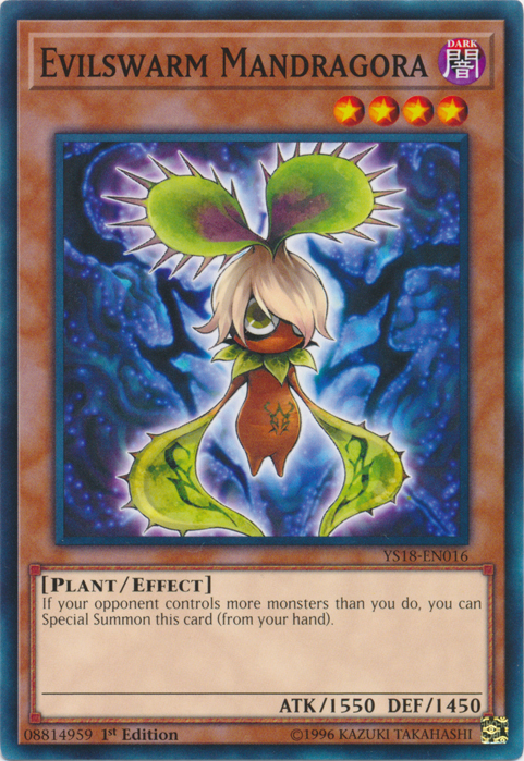 Evilswarm Mandragora [YS18-EN016] Common | Good Games Adelaide SA