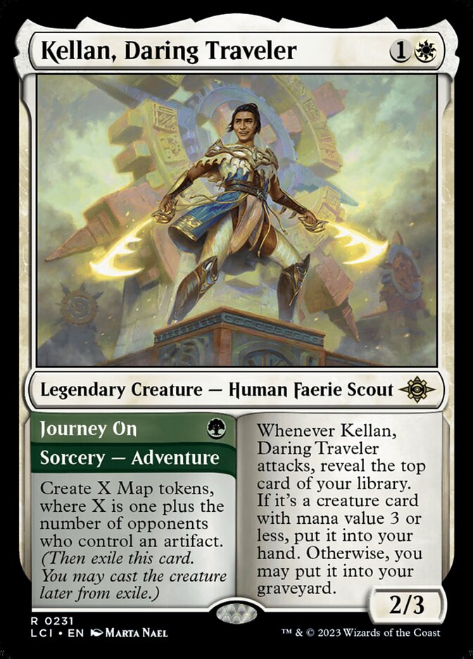Kellan, Daring Traveler // Journey On 231 (The Lost Caverns of Ixalan)  | Good Games Adelaide SA