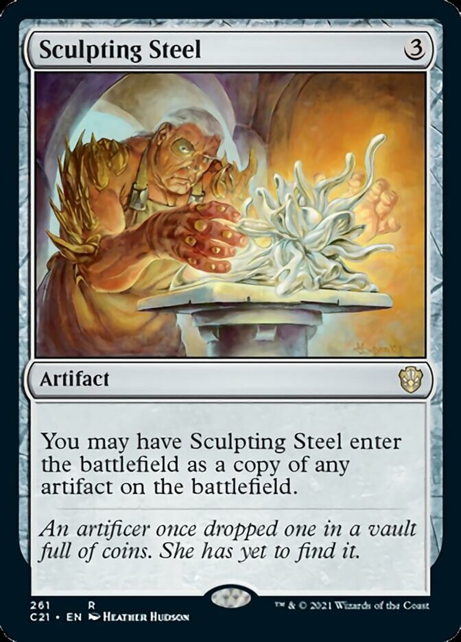 Sculpting Steel [Commander 2021] | Good Games Adelaide SA