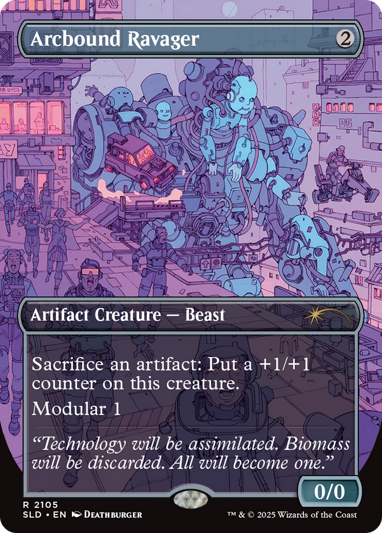 Arcbound Ravager (2105) (Galaxy Foil) [Secret Lair Drop Series] | Good Games Adelaide SA