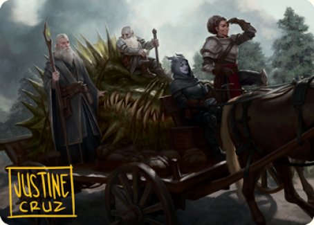 Grim Bounty Art Card (Gold-Stamped Signature) [Dungeons & Dragons: Adventures in the Forgotten Realms Art Series] | Good Games Adelaide SA