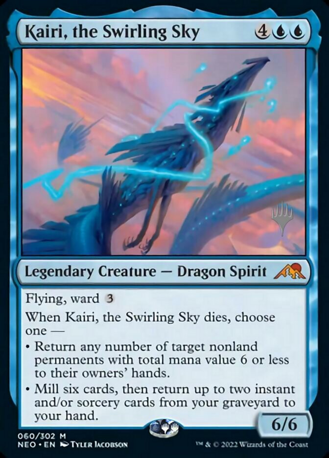 Kairi, the Swirling Sky (Promo Pack) [Kamigawa: Neon Dynasty Promos] | Good Games Adelaide SA