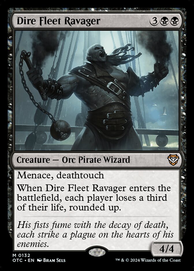 Dire Fleet Ravager 132 (Commander: Outlaws of Thunder Junction)  | Good Games Adelaide SA
