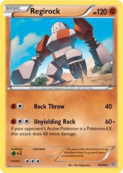Regirock 40 98 XY Ancient Origins 040/098 (Deck Exclusives)  - Holofoil | Good Games Adelaide SA