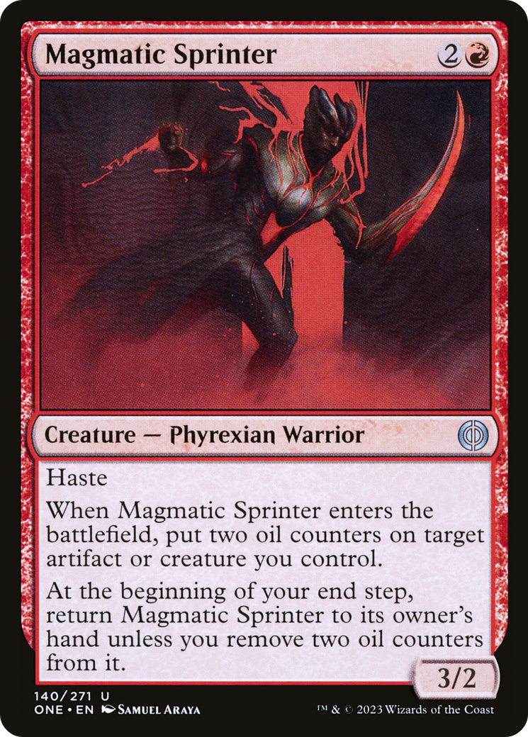 Magmatic Sprinter [Phyrexia: All Will Be One] | Good Games Adelaide SA