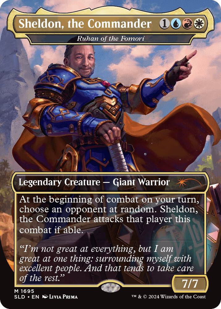 Sheldon the Commander Ruhan of the Fomori 1695 (Secret Lair Drop Series)  | Good Games Adelaide SA
