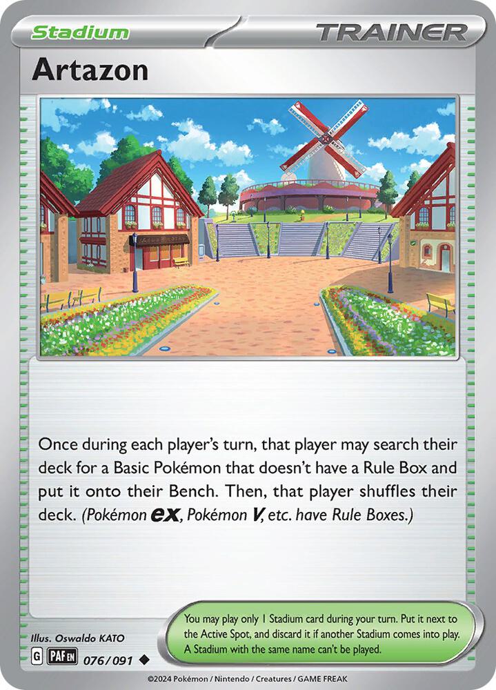 Artazon 076/091 (SV: Paldean Fates)  - Reverse Holofoil | Good Games Adelaide SA