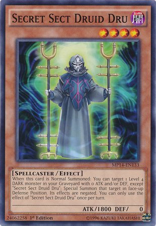 Secret Sect Druid Dru [MP14-EN133] Common | Good Games Adelaide SA