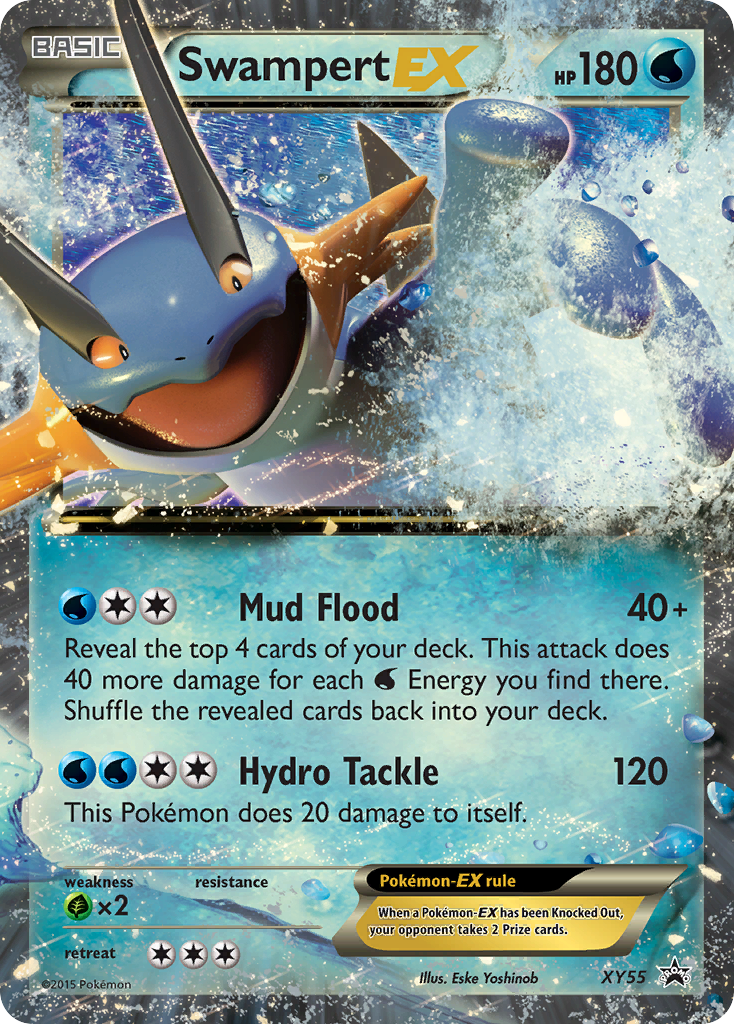 Swampert EX (XY55) [XY: Black Star Promos] | Good Games Adelaide SA