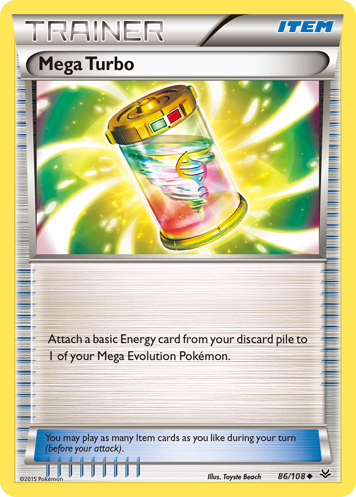 Mega Turbo (86/108) [XY: Roaring Skies] | Good Games Adelaide SA