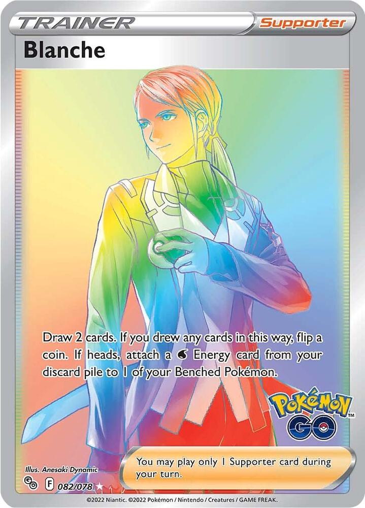 Blanche Secret 082/078 (Pokemon GO)  - Holofoil | Good Games Adelaide SA