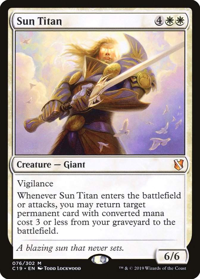 Sun Titan [Commander 2019] | Good Games Adelaide SA
