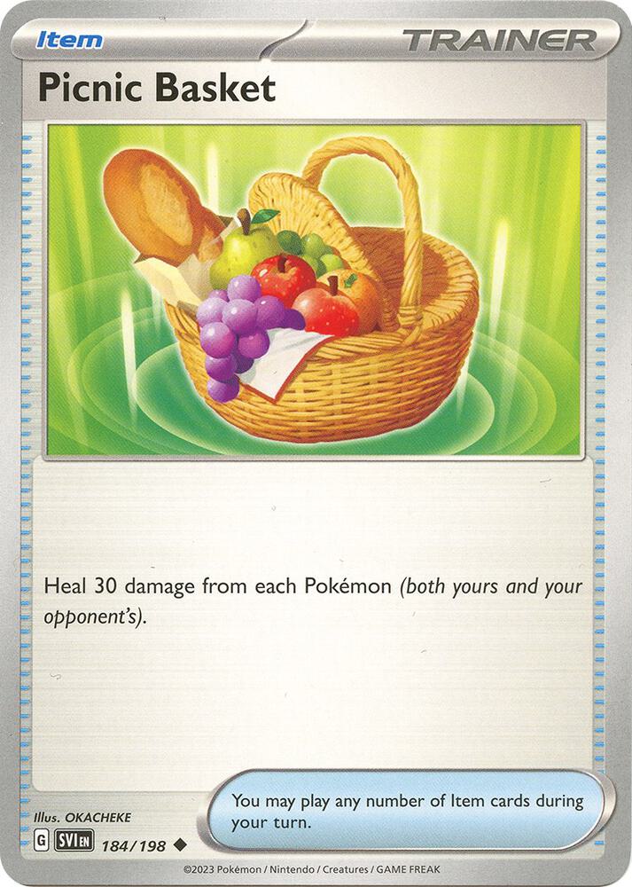 Picnic Basket 184/198 (SV01: Scarlet & Violet Base Set)  | Good Games Adelaide SA