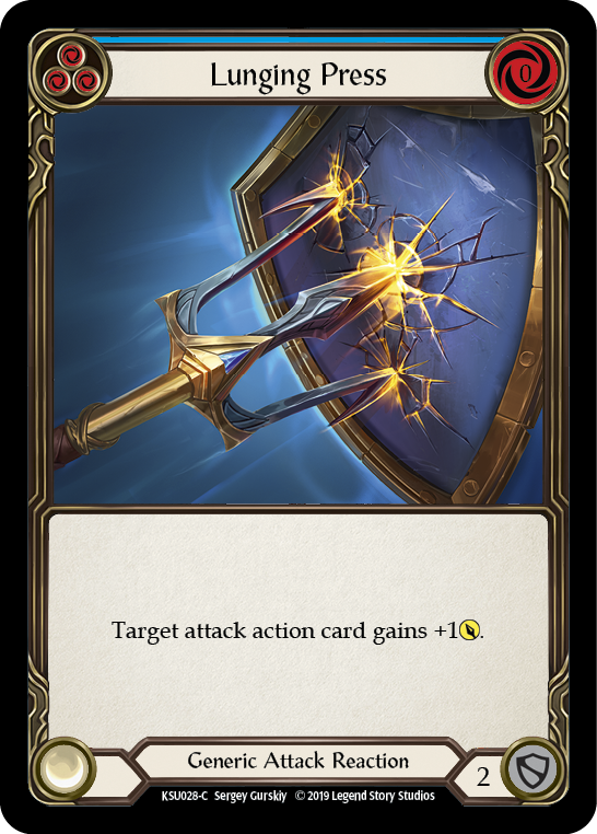 Lunging Press [KSU028-C] 1st Edition Normal | Good Games Adelaide SA