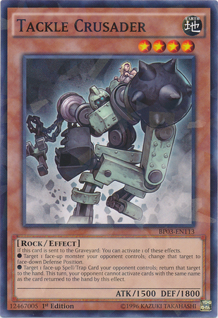 Tackle Crusader [BP03-EN113] Shatterfoil Rare | Good Games Adelaide SA