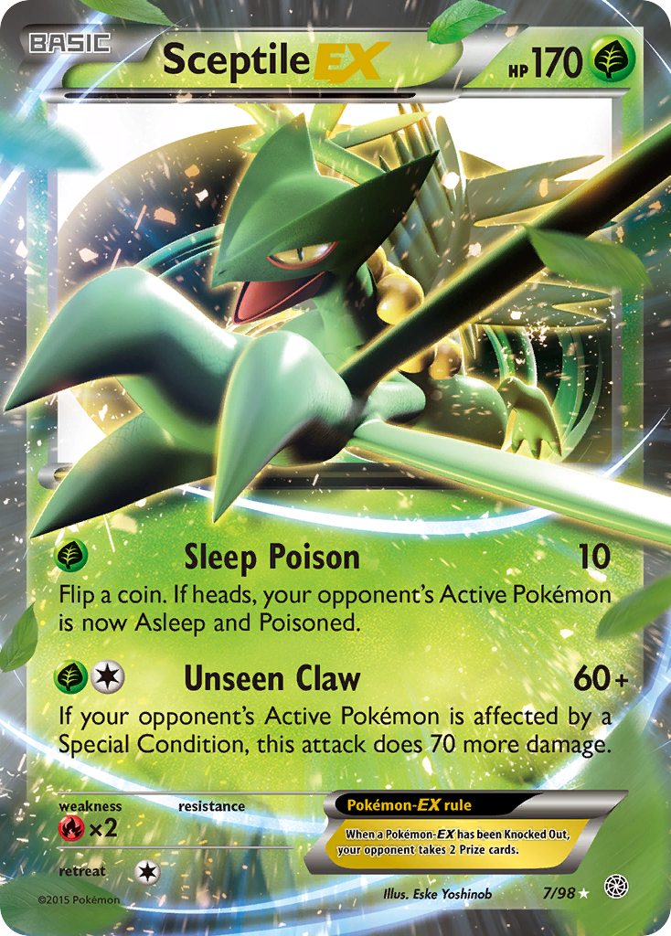 Sceptile EX (7/98) [XY: Ancient Origins] | Good Games Adelaide SA