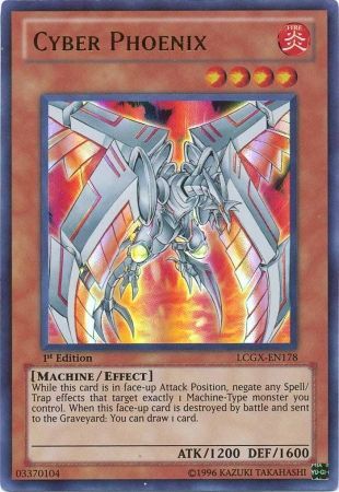 Cyber Phoenix [LCGX-EN178] Ultra Rare | Good Games Adelaide SA
