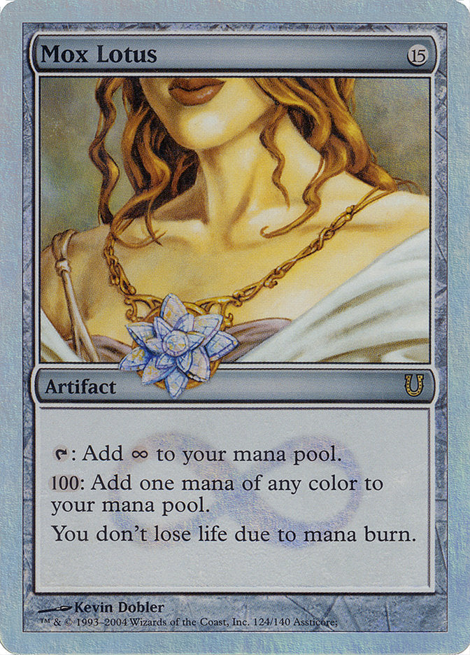 Mox Lotus (Alternate Foil) [Unhinged] | Good Games Adelaide SA