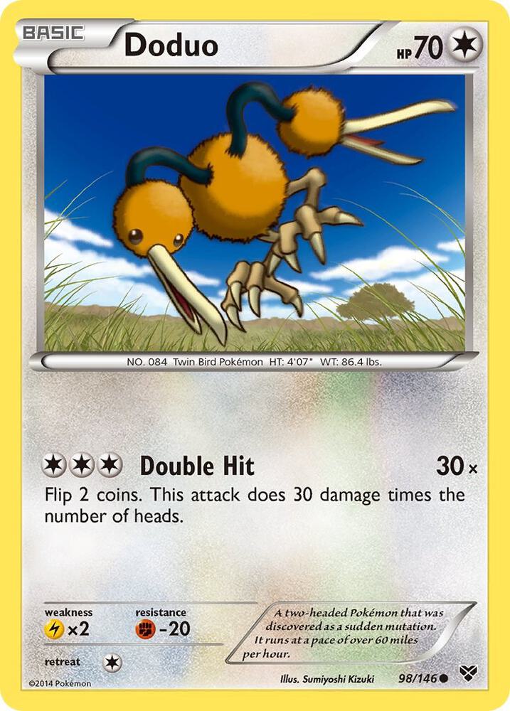 Doduo 98/146 (XY Base Set)  | Good Games Adelaide SA