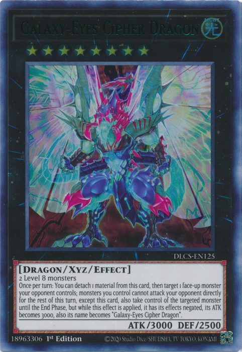 Galaxy-Eyes Cipher Dragon (Green) [DLCS-EN125] Ultra Rare | Good Games Adelaide SA