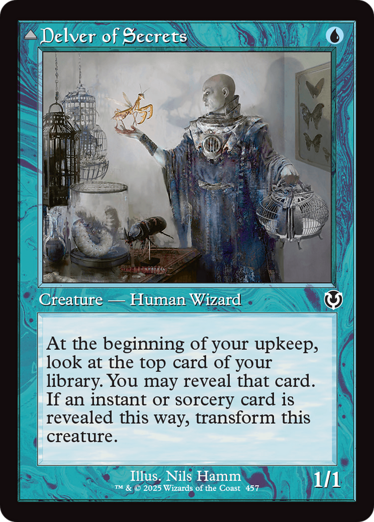 Delver of Secrets // Insectile Aberration (Retro Frame) [Innistrad Remastered] | Good Games Adelaide SA
