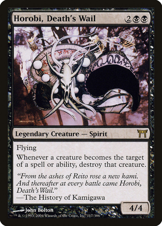 Horobi, Death's Wail 117 (Champions of Kamigawa)  - Foil | Good Games Adelaide SA