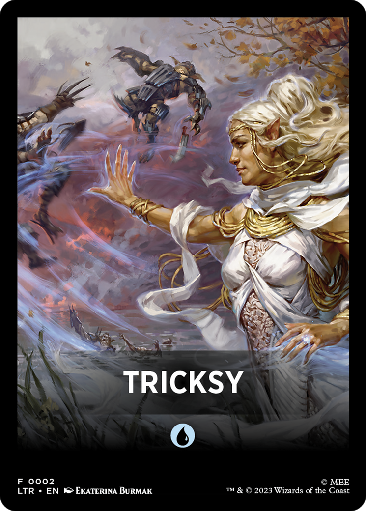 Tricksy Theme Card [The Lord of the Rings: Tales of Middle-Earth Tokens] | Good Games Adelaide SA