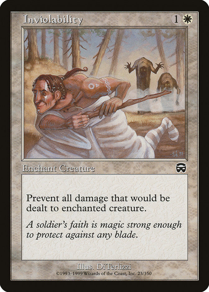Inviolability 23 (Mercadian Masques)  - Foil | Good Games Adelaide SA