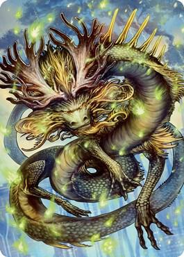 Kura the Boundless Sky Art Card 66 (Art Series: Kamigawa: Neon Dynasty)  | Good Games Adelaide SA