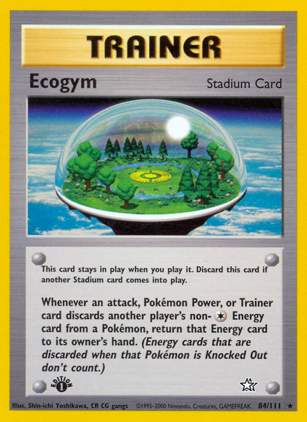 Ecogym (84/111) [Neo Genesis 1st Edition] | Good Games Adelaide SA
