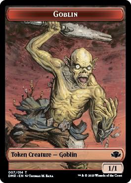 Goblin Saproling Double Sided Token 7 // 11 (Dominaria Remastered)  - Foil | Good Games Adelaide SA
