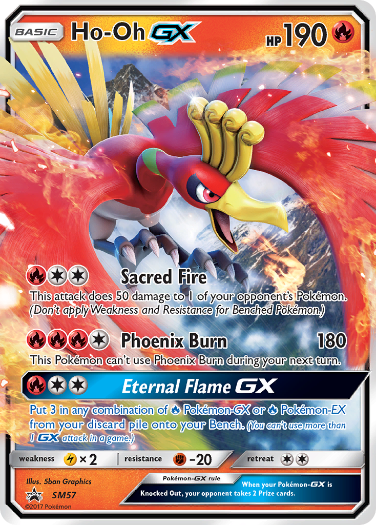 Ho-Oh GX (SM57) [Sun & Moon: Black Star Promos] | Good Games Adelaide SA