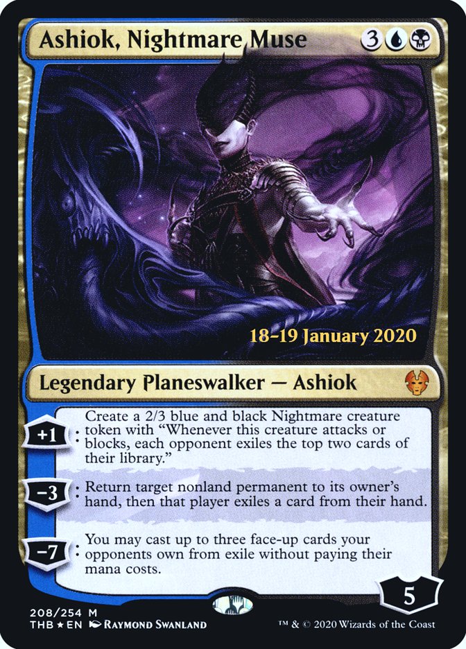 Ashiok, Nightmare Muse [Theros Beyond Death Prerelease Promos] | Good Games Adelaide SA