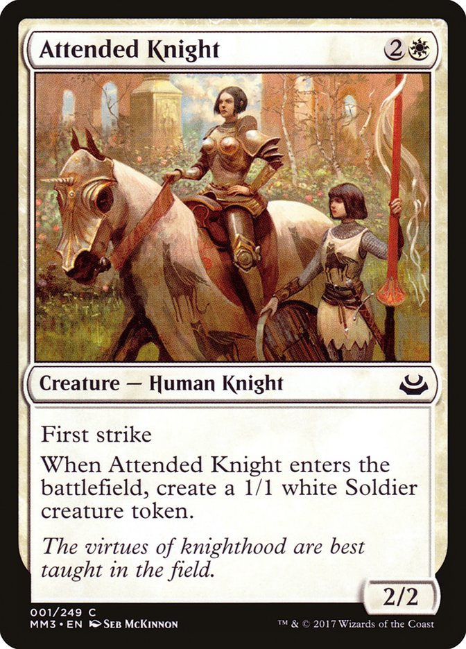 Attended Knight 1 (Modern Masters 2017)  | Good Games Adelaide SA