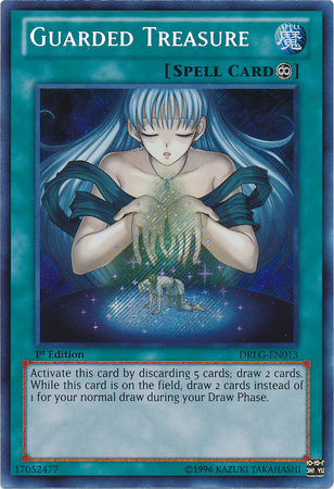 Guarded Treasure [DRLG-EN013] Secret Rare | Good Games Adelaide SA