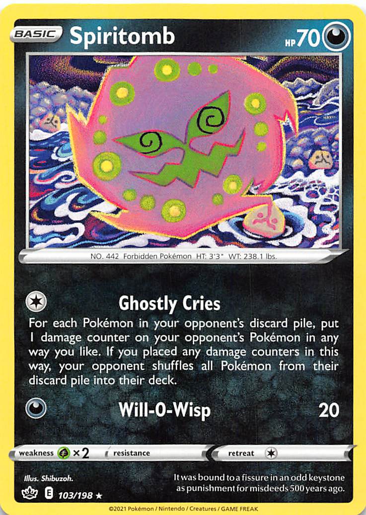 Spiritomb (103/198) [Sword & Shield: Chilling Reign] | Good Games Adelaide SA