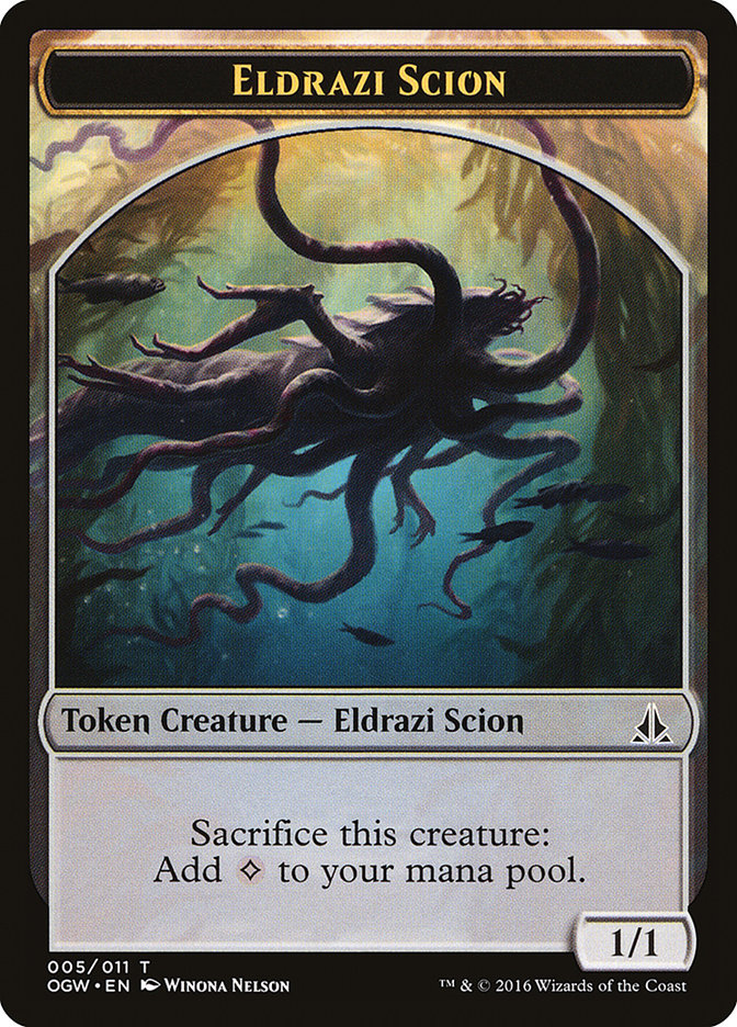 Eldrazi Scion (005/011) [Oath of the Gatewatch Tokens] | Good Games Adelaide SA
