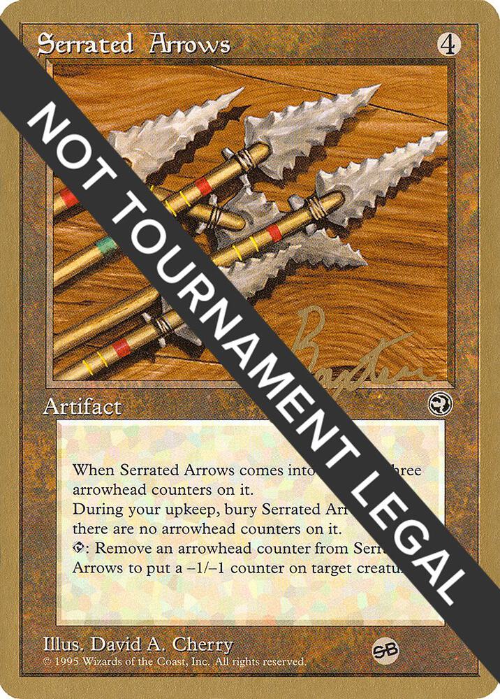 Serrated Arrows 1996 George Baxter HML SB gb110sb/308 (World Championship Decks)  | Good Games Adelaide SA