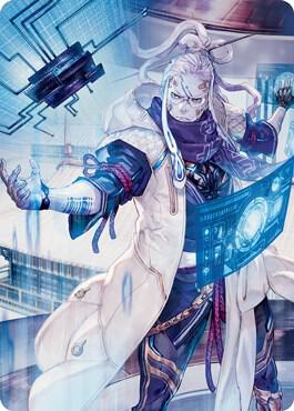 Tameshi Reality Architect Art Card 53 81 53 (Art Series: Kamigawa: Neon Dynasty)  | Good Games Adelaide SA