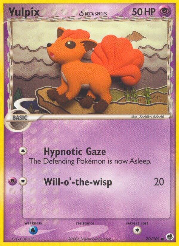 Vulpix Delta Species 70/101 (Dragon Frontiers)  | Good Games Adelaide SA