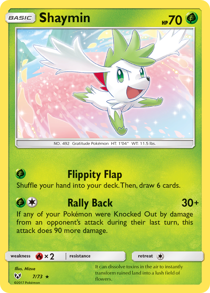 Shaymin (7/73) [Sun & Moon: Shining Legends] | Good Games Adelaide SA