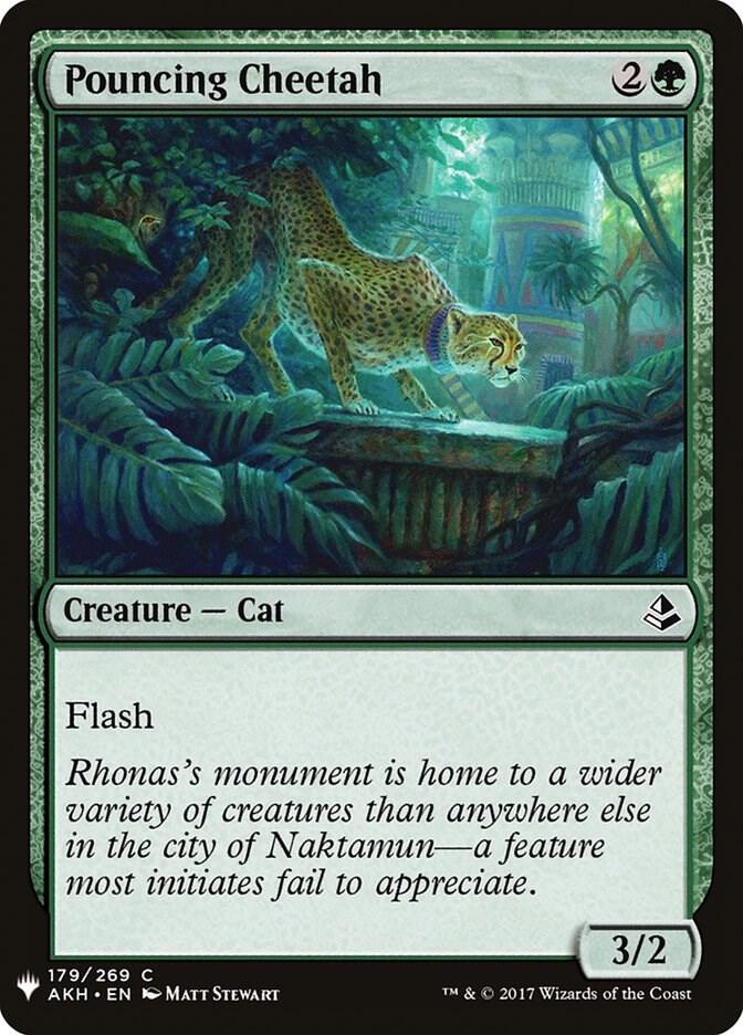 Pouncing Cheetah 179 (The List Reprints)  | Good Games Adelaide SA