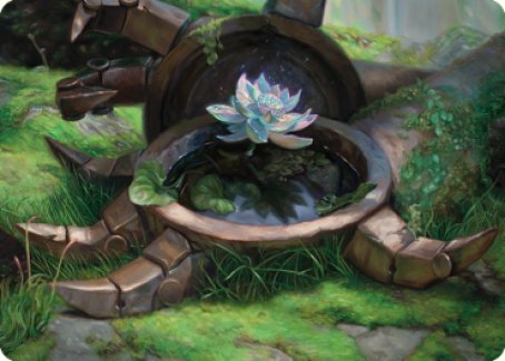 Timeless Lotus Art Card [Dominaria United Art Series] | Good Games Adelaide SA