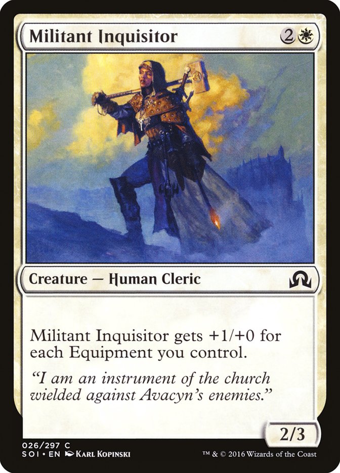 Militant Inquisitor [Shadows over Innistrad] | Good Games Adelaide SA
