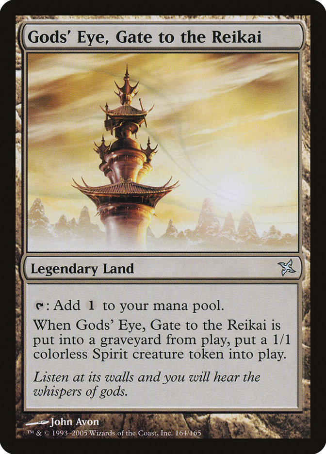 Gods' Eye, Gate to the Reikai 164 (Betrayers of Kamigawa)  | Good Games Adelaide SA