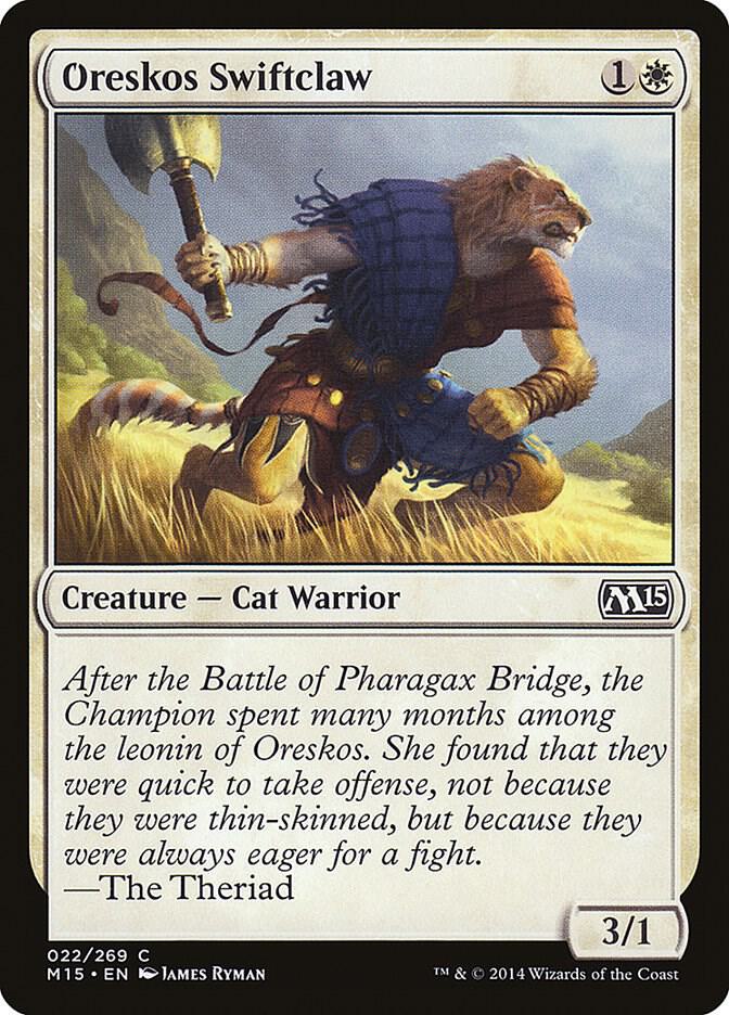Oreskos Swiftclaw 22 (Magic 2015 (M15))  | Good Games Adelaide SA