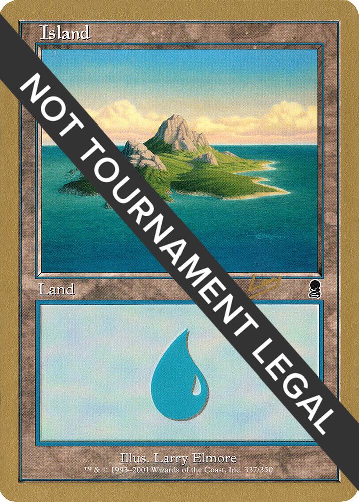 Island 337 2002 Raphael Levy ODY rl337b/153 (World Championship Decks)  | Good Games Adelaide SA