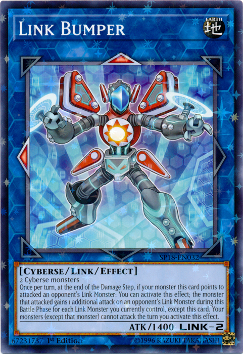 Link Bumper [SP18-EN032] Starfoil Rare | Good Games Adelaide SA