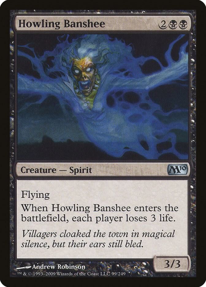 Howling Banshee 99/249 (Magic 2010 (M10))  - Foil | Good Games Adelaide SA