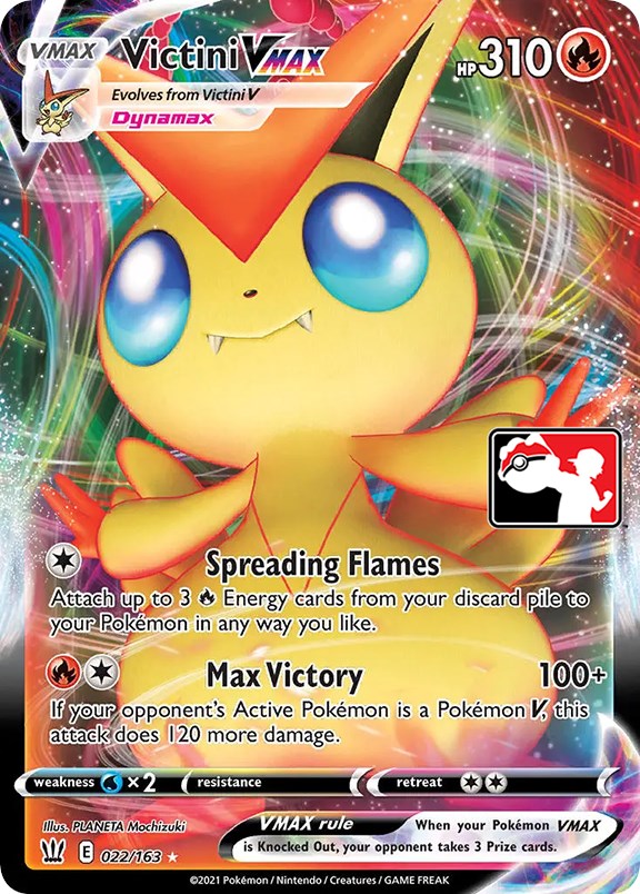 Victini VMAX (022/163) [Prize Pack Series One] | Good Games Adelaide SA